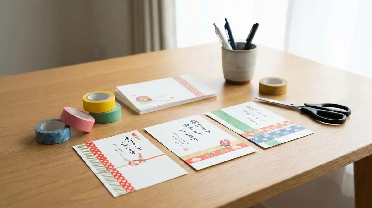 年賀状のマステアレンジで失敗しないための3つのコツ