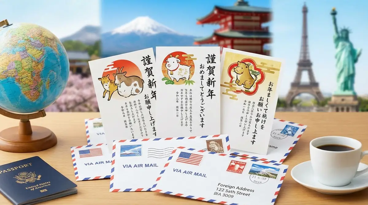 海外へ年賀状を送る前に知っておきたい基礎知識