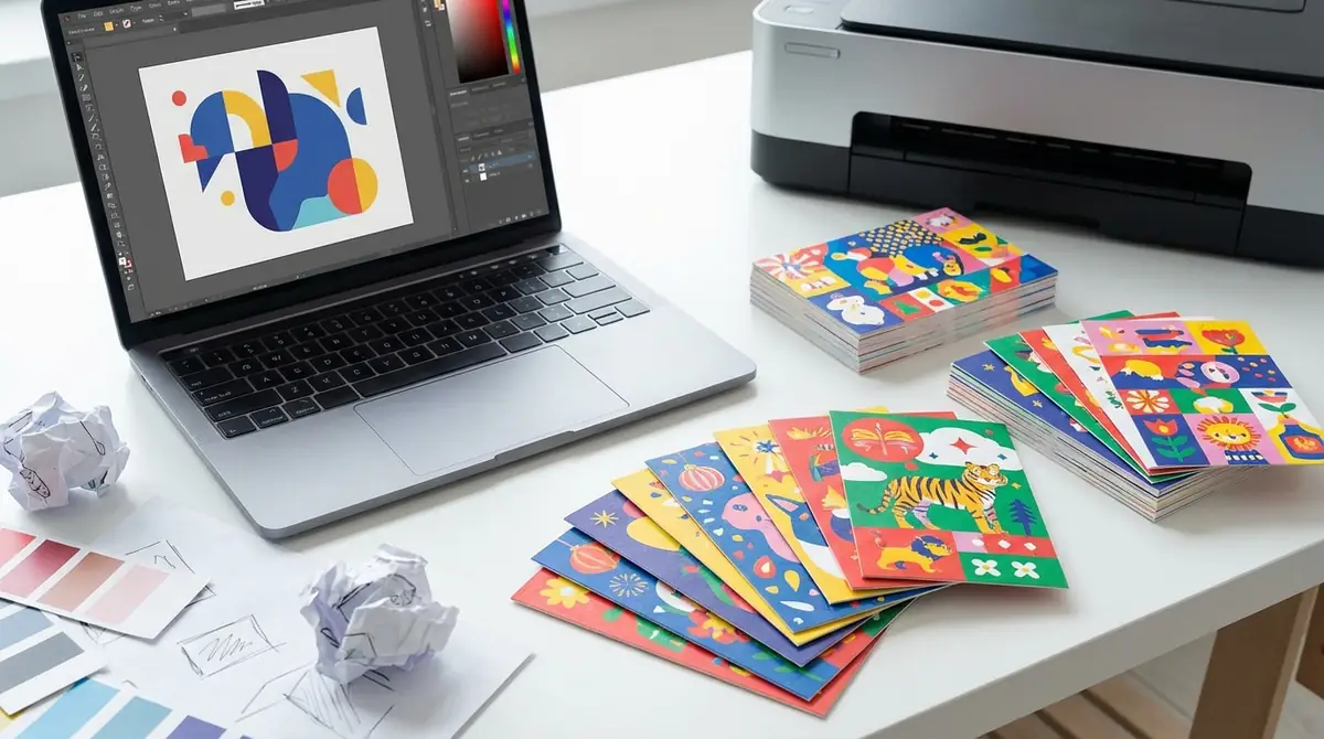 自作が難しい人向け｜ポップデザインが豊富な年賀状印刷サービス