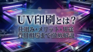 UV印刷とは？仕組み・メリット・用途・費用相場まで徹底解説