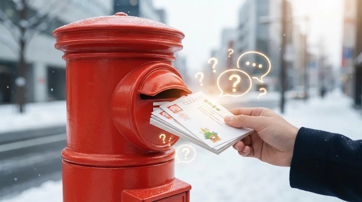 年賀状のポスト投函でよくある疑問Q&A