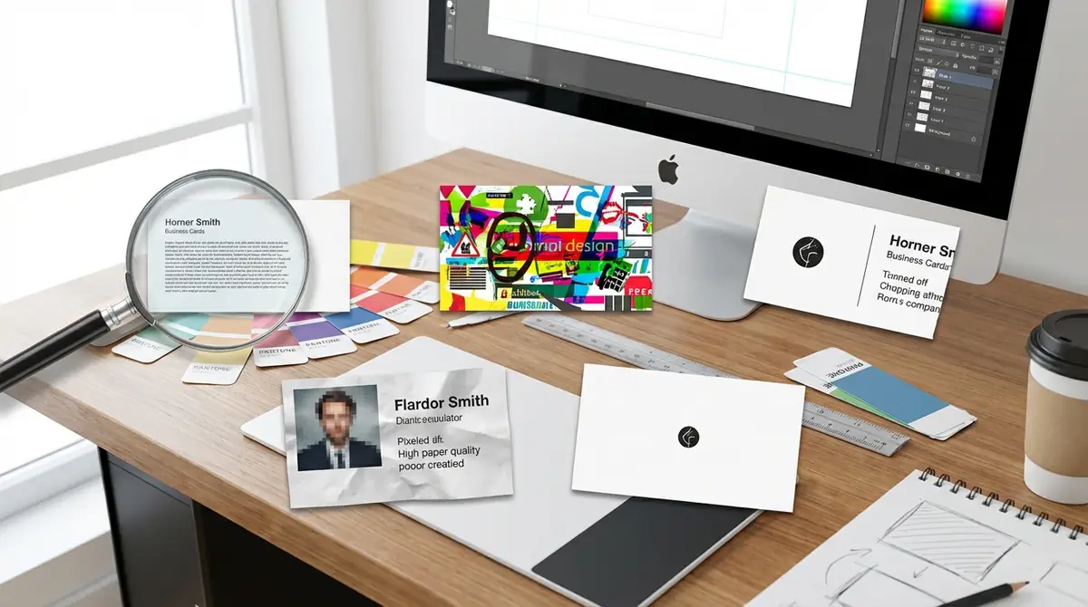 初心者がやりがちな名刺デザインの失敗5選