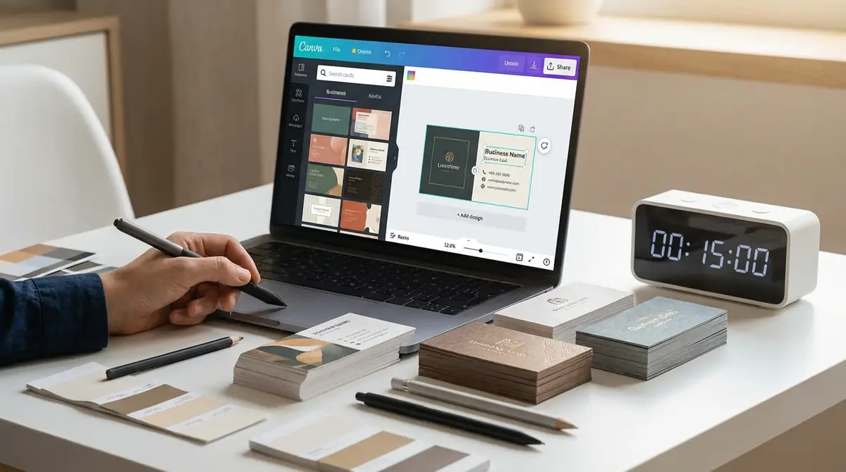 【Canva】名刺の作り方｜無料で15分で完成する手順