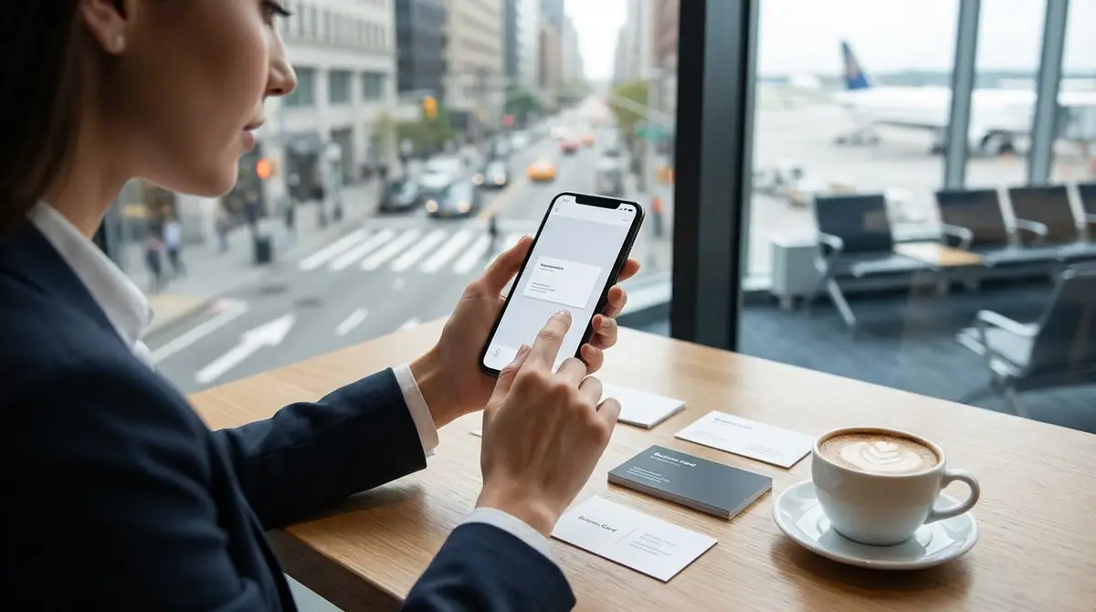 【スマホアプリ】名刺の作り方｜外出先でも手軽に作成