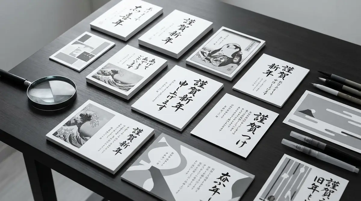 白黒・モノクロ年賀状に関するよくある質問