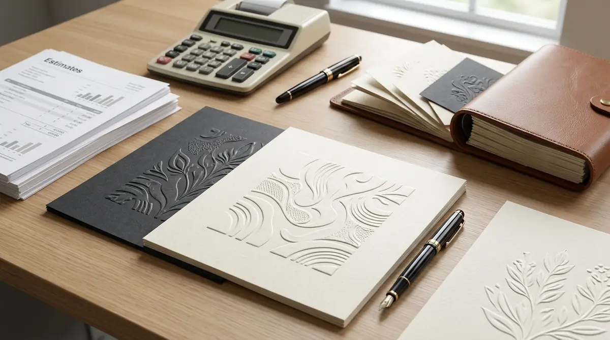 エンボス加工の印刷費用相場と見積もりのポイント