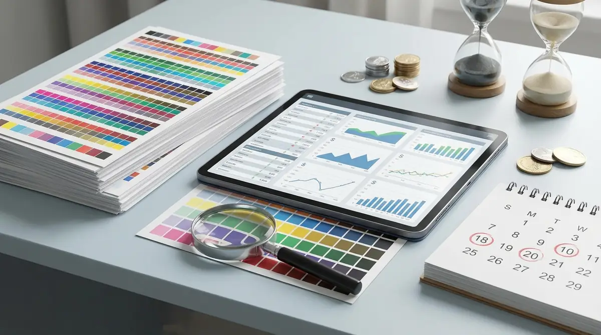 色校正の費用相場と納期の目安【比較表付き】