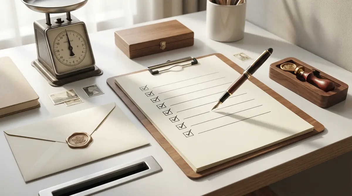 投函前の最終チェックリスト【7項目】