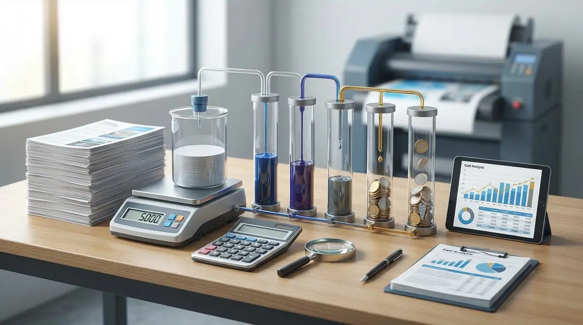 印刷部数からコストを計算する5ステップ