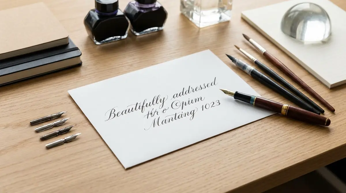 宛名をきれいに書くコツとおすすめの筆記具
