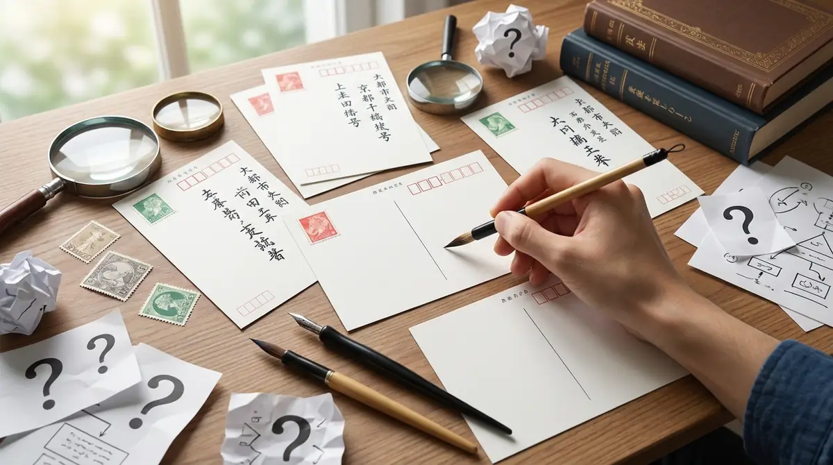 はがき宛名の書き方でよくある質問