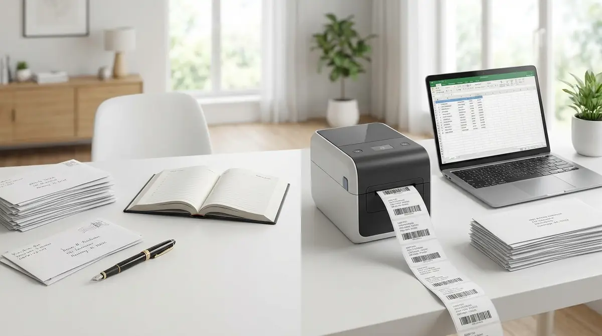 大量の宛名を書くときの効率化方法