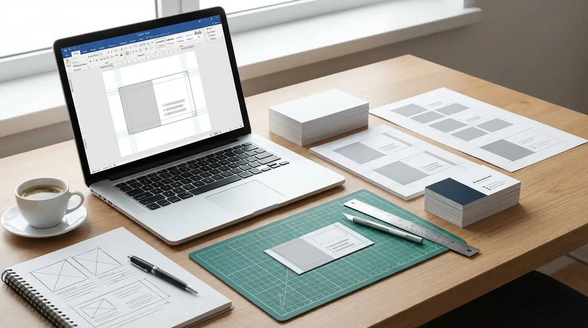 【図解】Wordテンプレートを使った名刺の作り方8ステップ