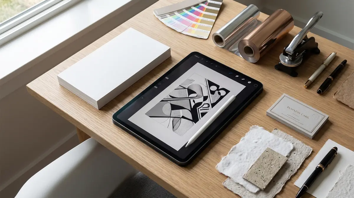 白紙からオリジナル名刺を作る方法【応用編】