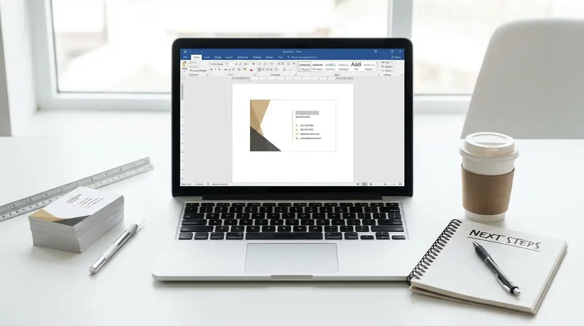 まとめ:Wordで名刺を作る手順のおさらいと次のステップ