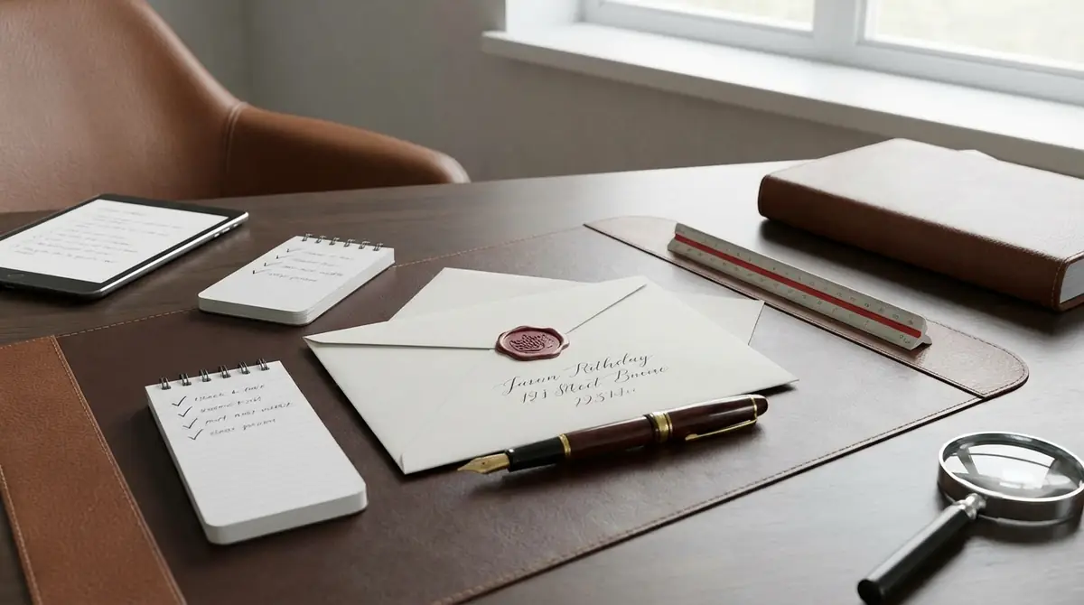 まとめ|宛名の書き方チェックリスト