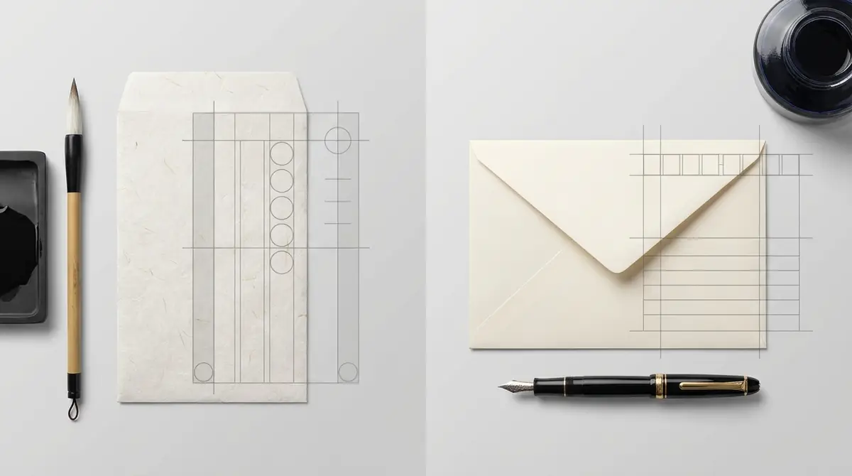 【図解】縦書き・横書き別｜宛名の正しい配置とバランス