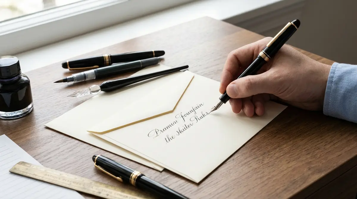 手書き派向け｜宛名をきれいに書くコツとおすすめペン